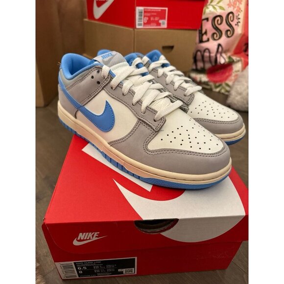 Nike dunk low sail / university blue 8W 6.5M - Picture 4 of 10